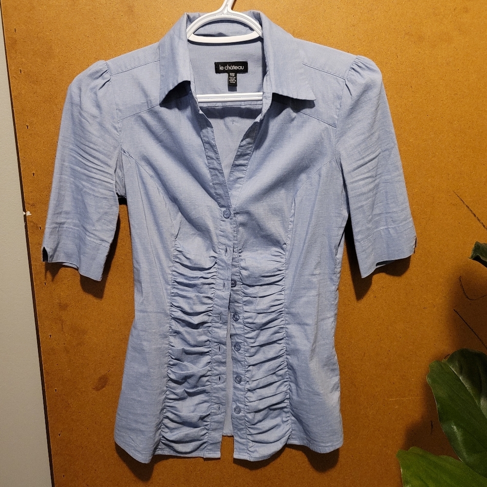 Blue blouse